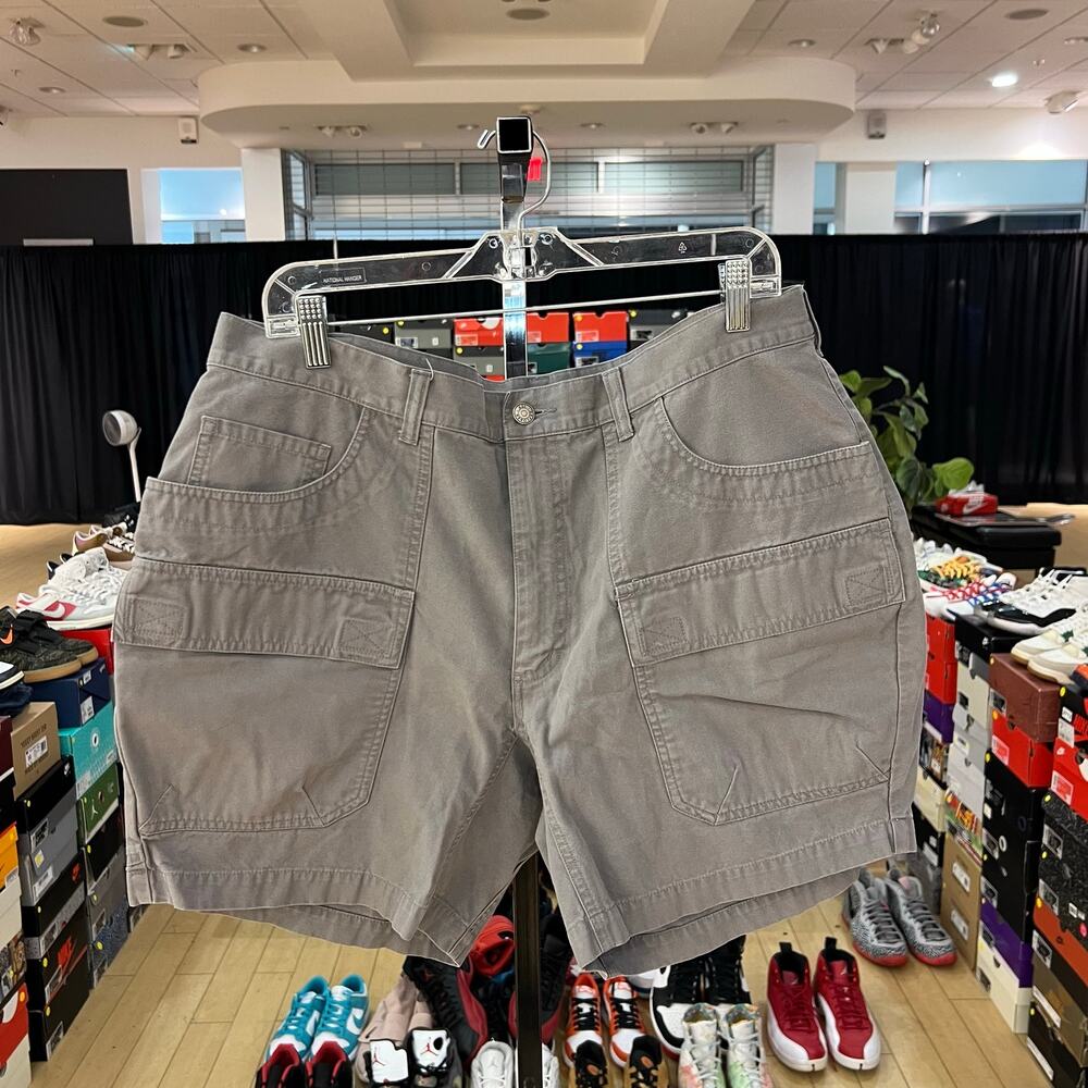 REI Gray Cargo Shorts Sz 38